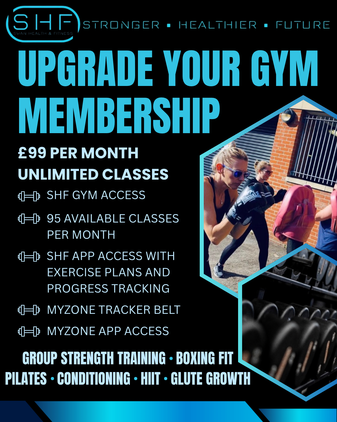 Upgrade your gym membership